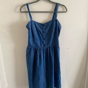 vans denim sundress